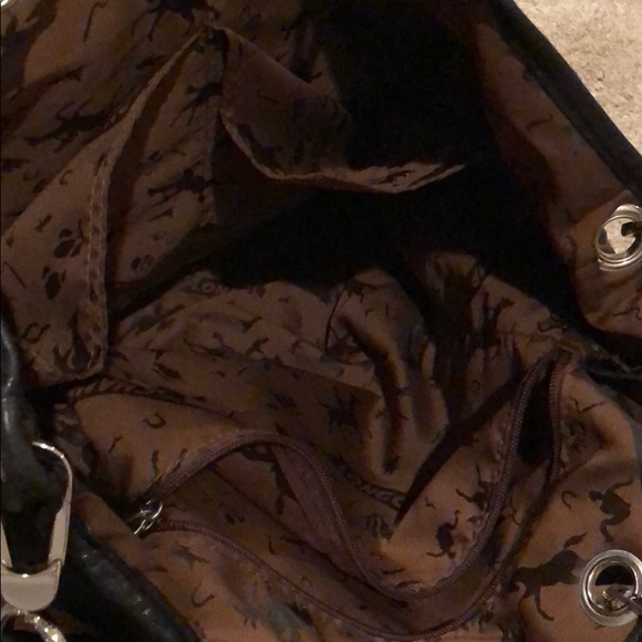 Longchamp Black Leather shoulder/arm Bag - Picture 7 of 7